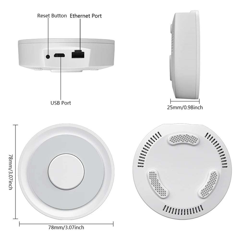 Tuya ZigBee Smart Gateway Homekit Wired Wireless Hub Phone Remote Control Bridge Smart Life Automation Work with Apple Home Kit