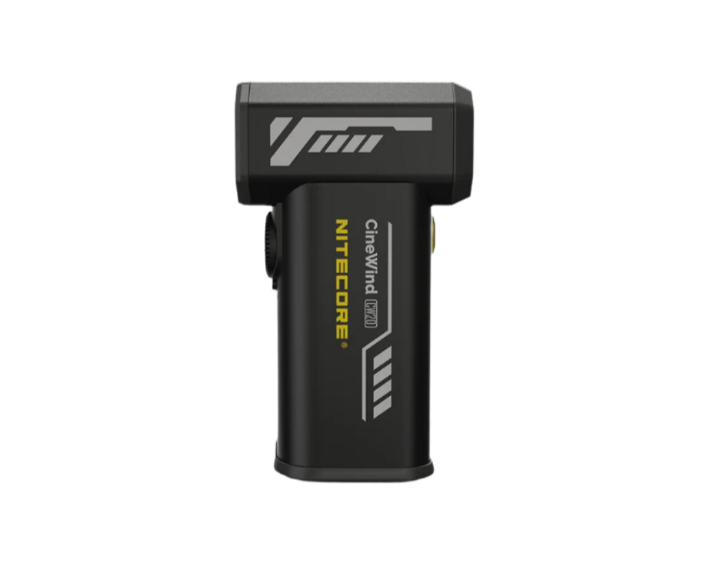 NITECORE CW20 Portable Multipurpose Pocket Fan, Stepless Speed Wind Blower for Photography, Video, Camping & More