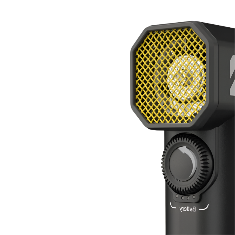 NITECORE CW20 Portable Multipurpose Pocket Fan, Stepless Speed Wind Blower for Photography, Video, Camping & More