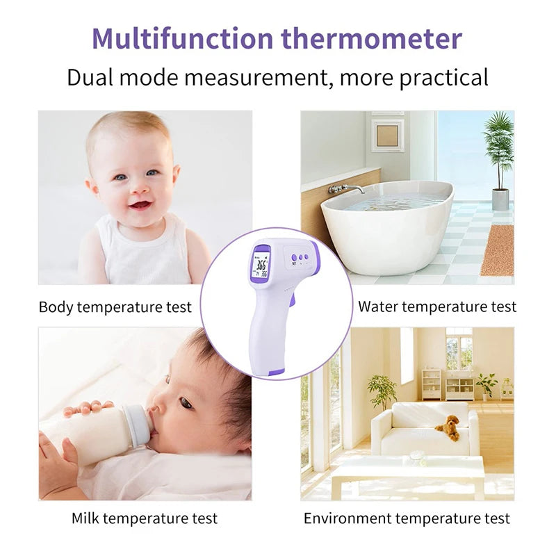 Alextrasza Non-Contact IR Thermometer & Fingertip Oximeter – Fast, Portable Medical Equipment for SpO2 & PR Monitoring