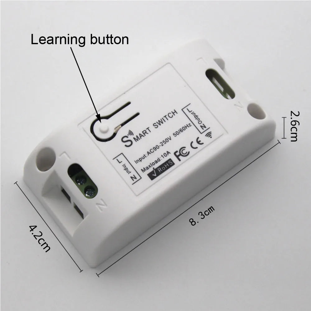 Smart Wifi Switch Light Interruptor wifi 220V Alexa Compatible Google Home Intelligent Home Automation Modules