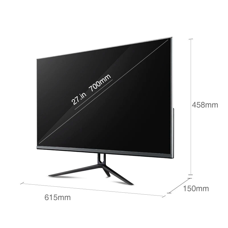 Anmite 27" 4K UHD Gaming Monitor - IPS, HDR, 3840x2160 Resolution, HDMI, LED Backlit Display