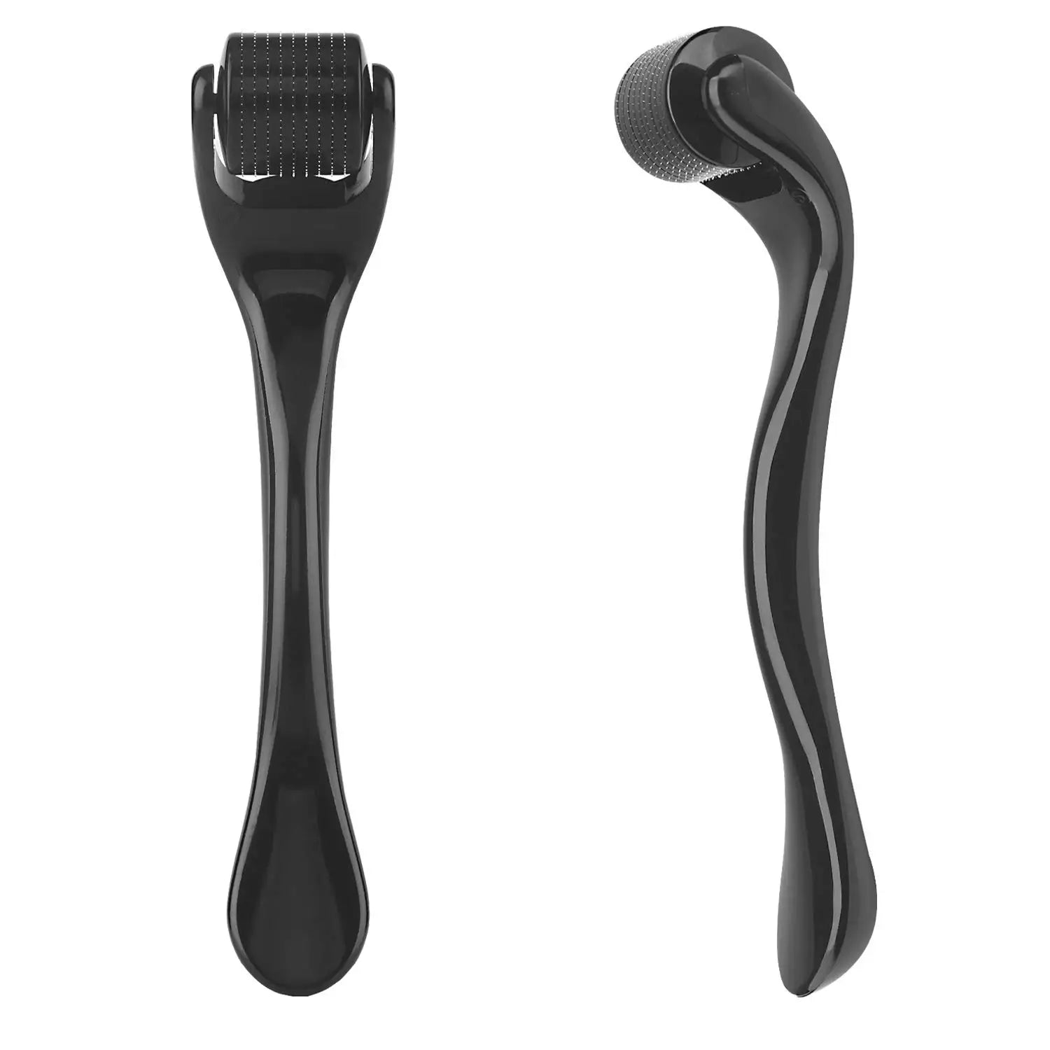 Derma Roller for Skin, Beard & Hair Growth – 540 Needles (0.2mm/0.25mm/0.3mm) Micro Needle Roller, Facial & Body Treatment, Includes Storage Case