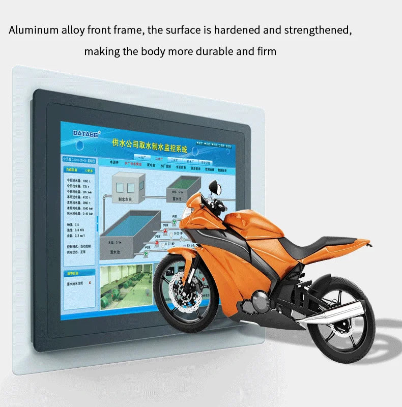 Fanless Industrial computer Mini Tablet Panel All In One PC with i3 3217U Capacitive touch Screen Win XP WiFi RS232 Com