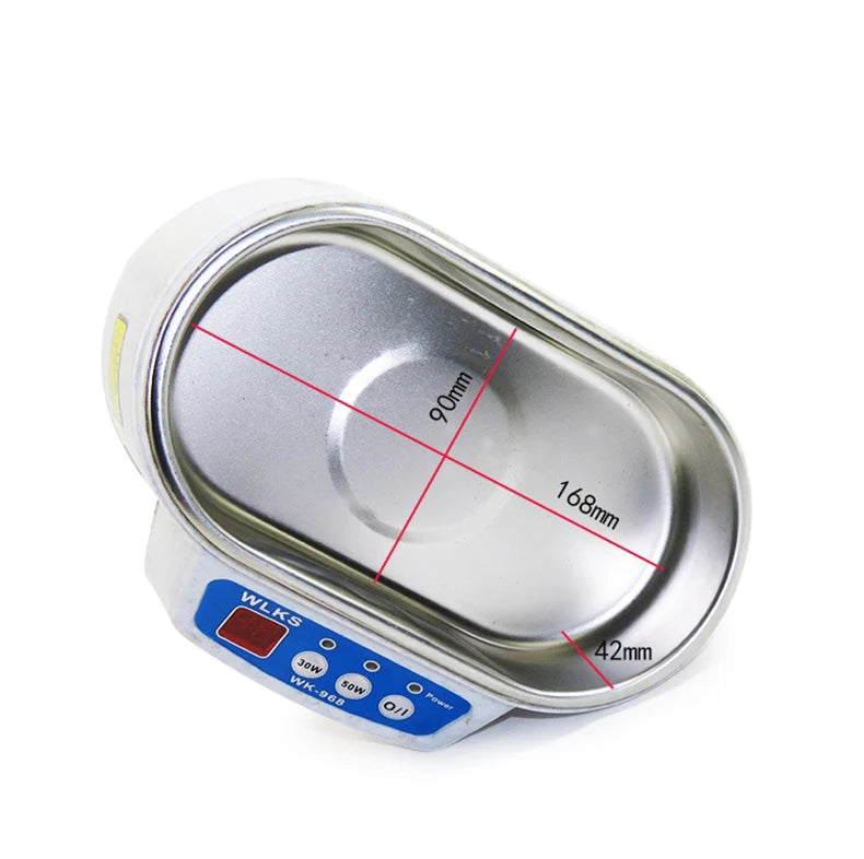 Digital Ultrasonic Cleaner Bath For Jewelry Parts Glasses Manicure Stones Cutters Dental Razor Ultrasound Cleaner Machine