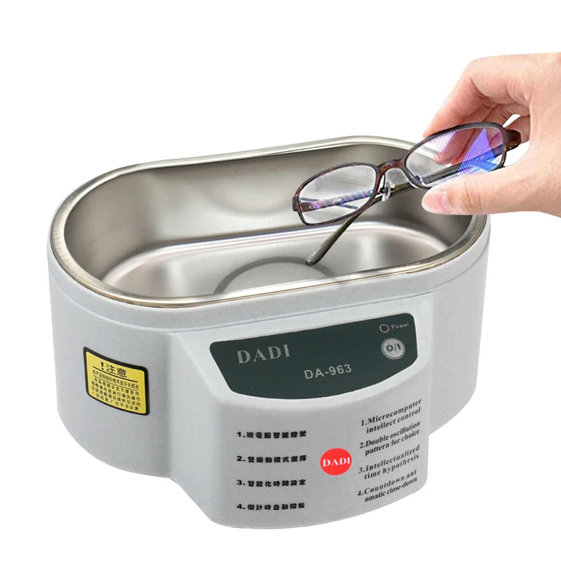 Digital Ultrasonic Cleaner Bath For Jewelry Parts Glasses Manicure Stones Cutters Dental Razor Ultrasound Cleaner Machine