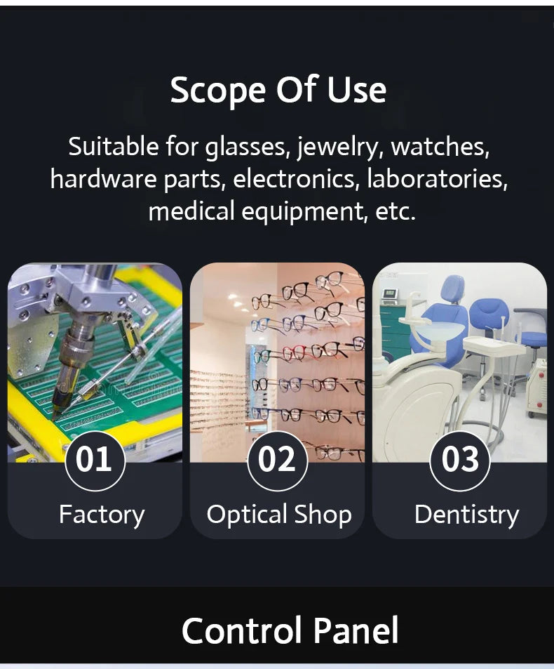 Digital Ultrasonic Cleaner Bath For Jewelry Parts Glasses Manicure Stones Cutters Dental Razor Ultrasound Cleaner Machine