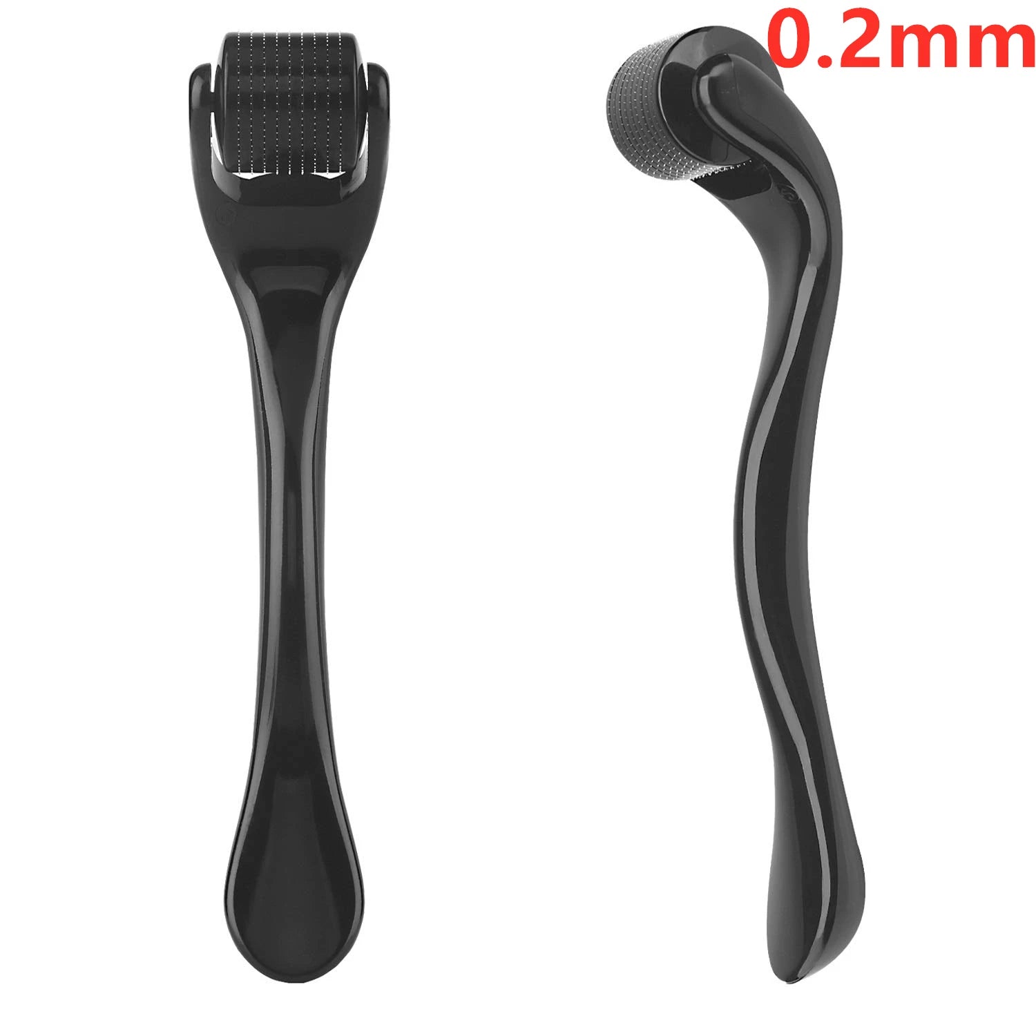 Derma Roller for Skin, Beard & Hair Growth – 540 Needles (0.2mm/0.25mm/0.3mm) Micro Needle Roller, Facial & Body Treatment, Includes Storage Case