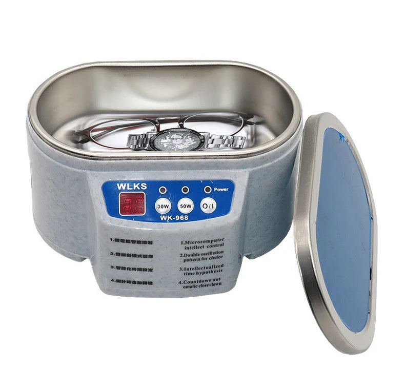 Digital Ultrasonic Cleaner Bath For Jewelry Parts Glasses Manicure Stones Cutters Dental Razor Ultrasound Cleaner Machine