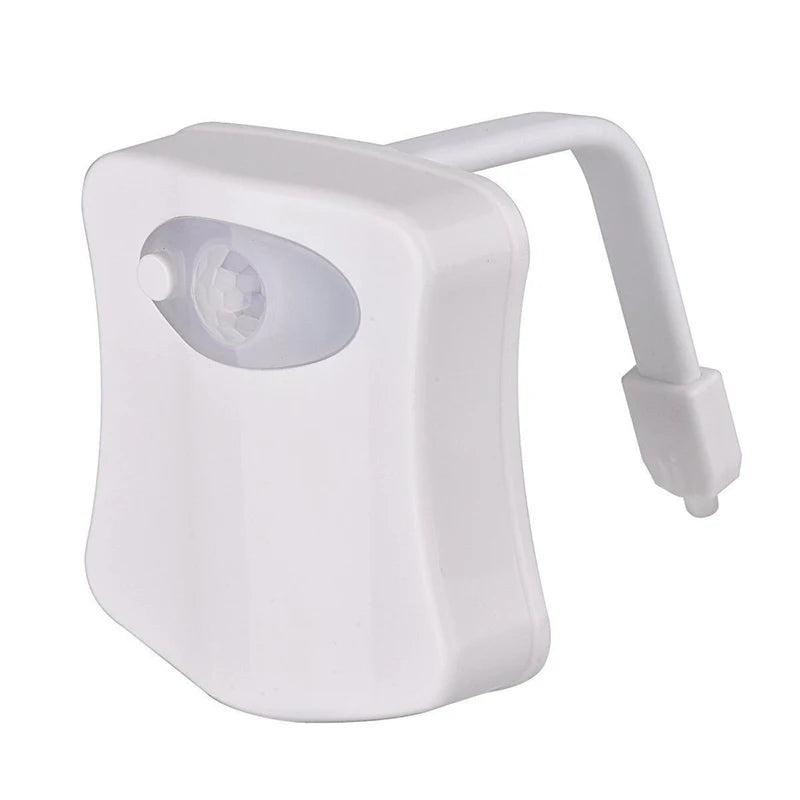 16/8 Color Backlight for Toilet Bowl WC Toilet Seat Lights with Motion Sensor Smart Bathroom Toilet Night Light LED Toilet Light