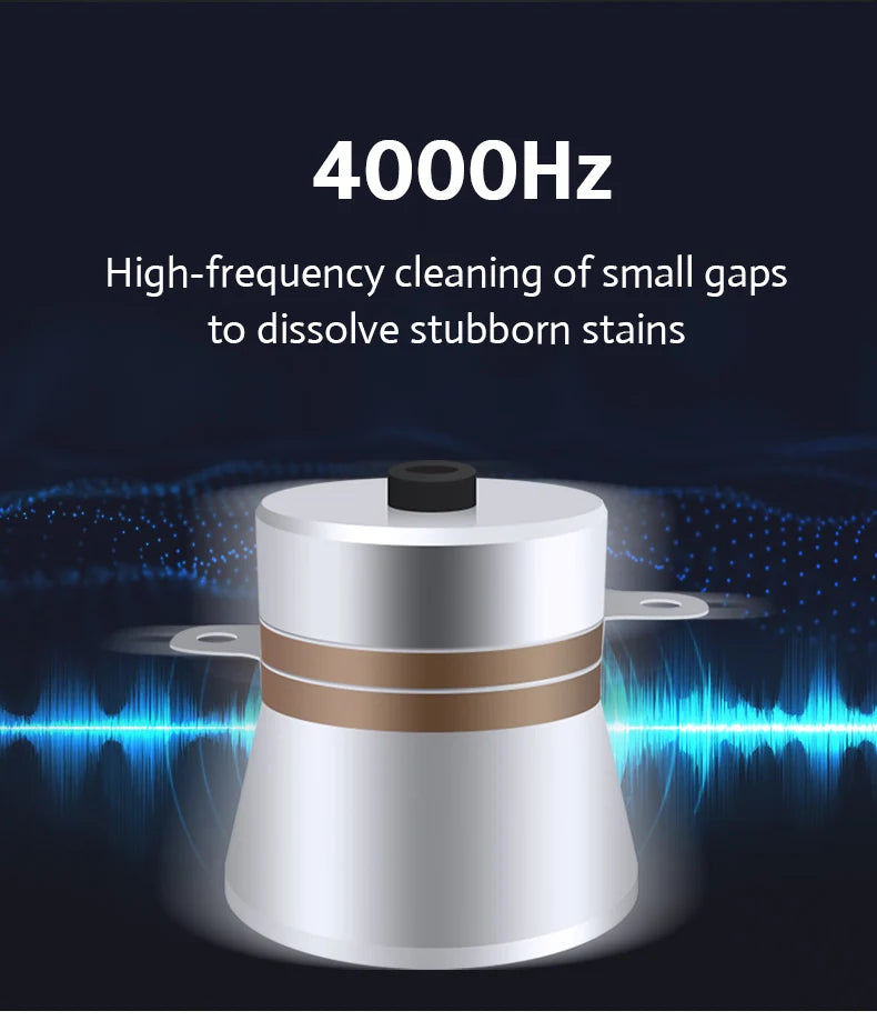 Digital Ultrasonic Cleaner Bath For Jewelry Parts Glasses Manicure Stones Cutters Dental Razor Ultrasound Cleaner Machine