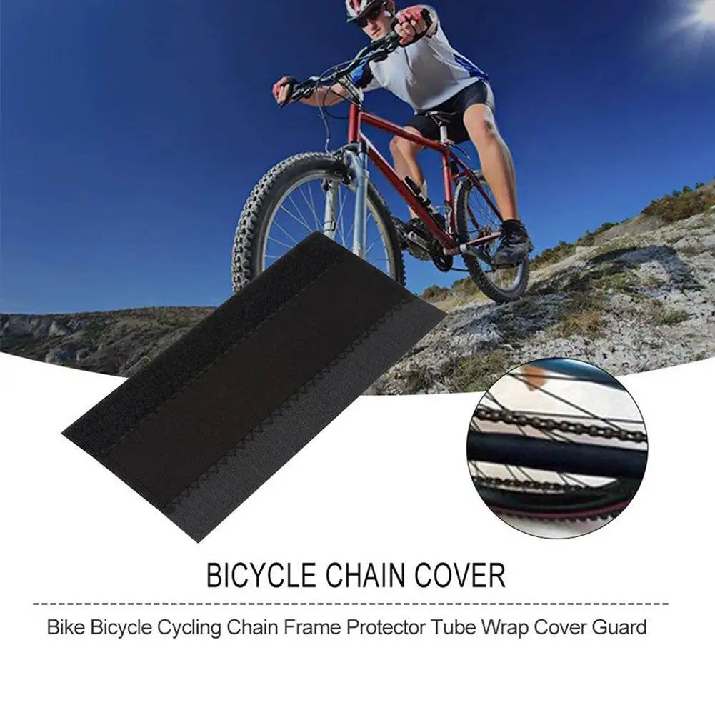 Ultralight Bicycle Frame Protector - Rear Fork & Chainstay Guard Cover for MTB & Road Bikes