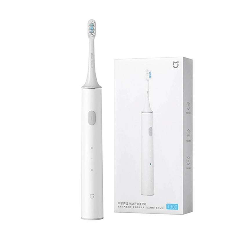 XIAOMI MIJIA T300 Electric Toothbrush - Smart Sonic Ultrasonic Whitening Brush, IPX7 Waterproof