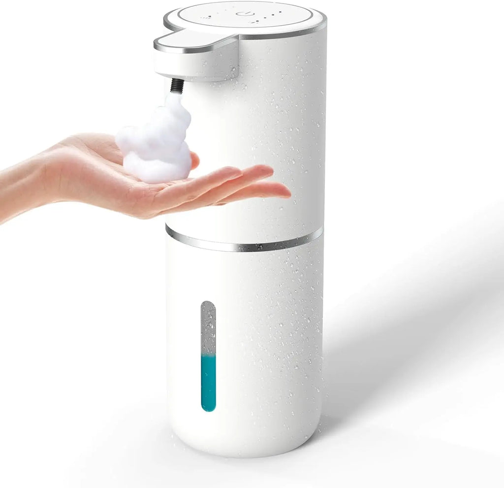 2025 NEW 380ml Automatic Soap Dispenser Foam USB Charging Touchless Smart Display Infrared Sensor Soap Dispensers Hand Washer