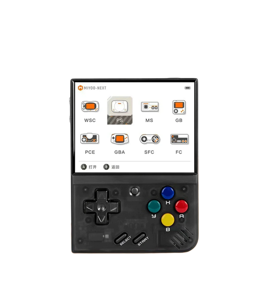 MIYOO Mini Plus Portable Retro Handheld Game Console – 3.5-Inch IPS HD Display, Multi-Platform Emulator