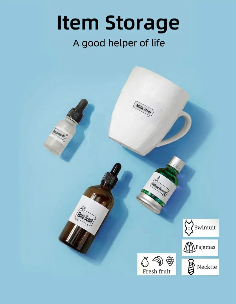 Mini Cat Portable Thermal Printer - Wireless Bluetooth Photo & Label Printer for Android and iOS (58mm)