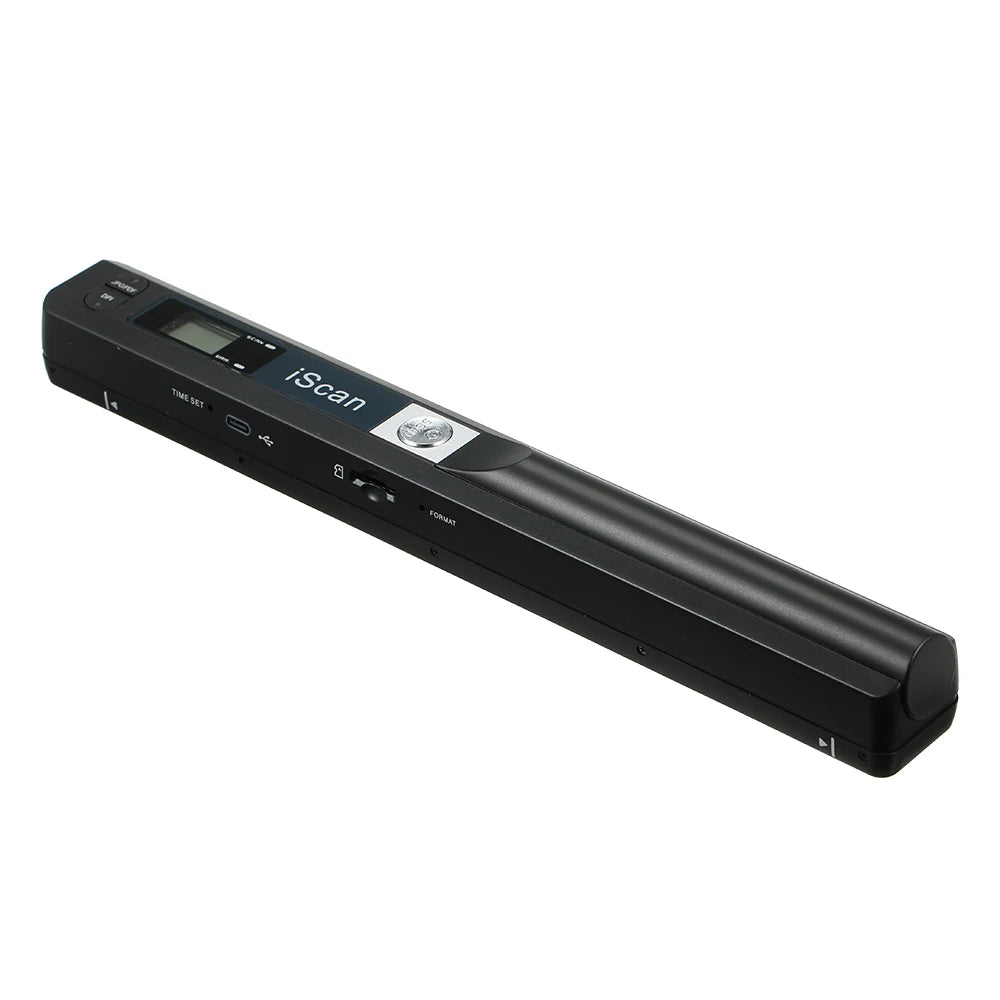 Arealer iScan Portable Handheld CMOS Document Scanner – A4 Book Scanner, 300/600/900 DPI, JPG & PDF Format