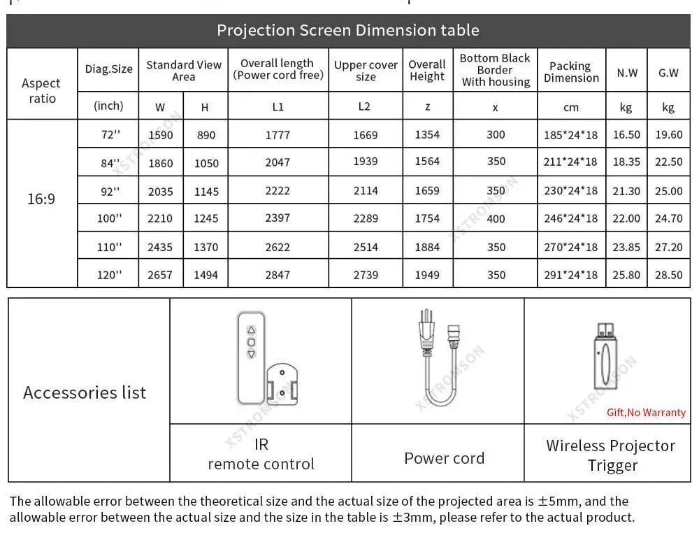 120 inch Laser TV ALR Projector Screen Motorized Floor Rising PET Crystal UST ALR Projection Screen For 4K Ultra Short Projector