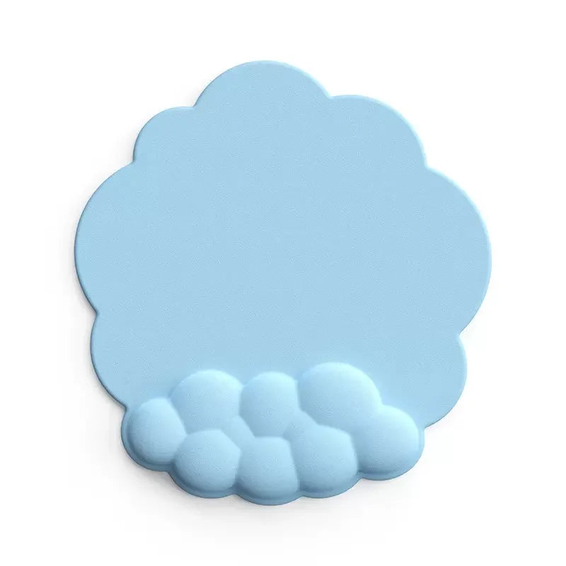 Cloud Memory Foam Mouse Pad with Wrist Rest for Keyboard