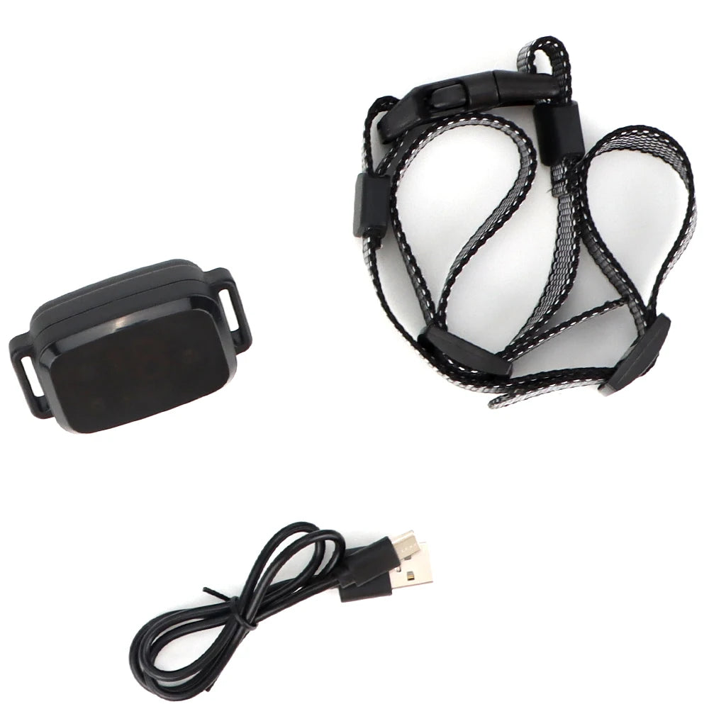 Intelligent Electric Dog Training Collar Ultrasonic IP 67 Waterproof Stop Barking Collars USB Rechargeable Anti Bark for Pet Dog