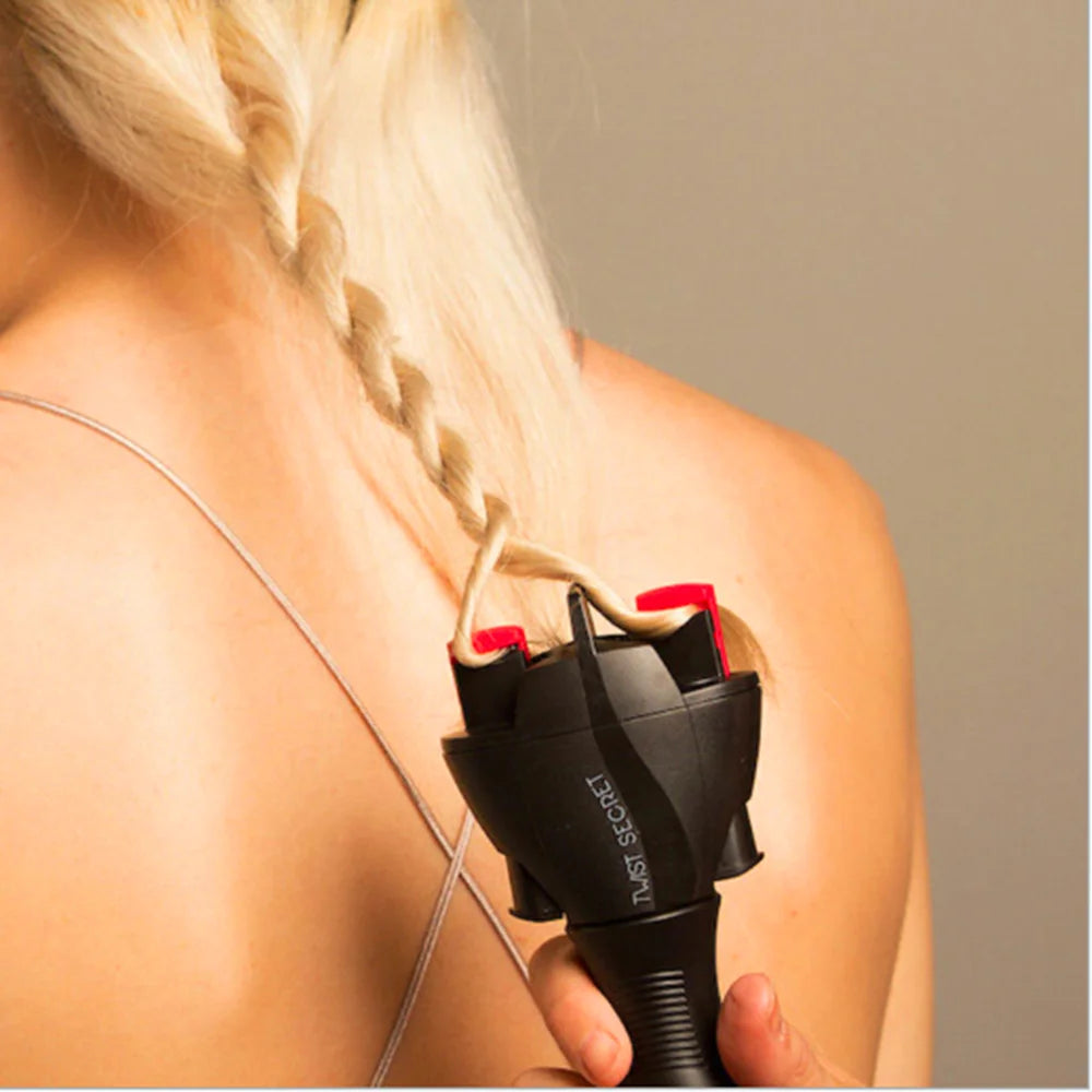 Automatic Hair Braider – Electric Twist Braider Knitting Machine for DIY Hair Styling, Automatic Hair Styling Tool
