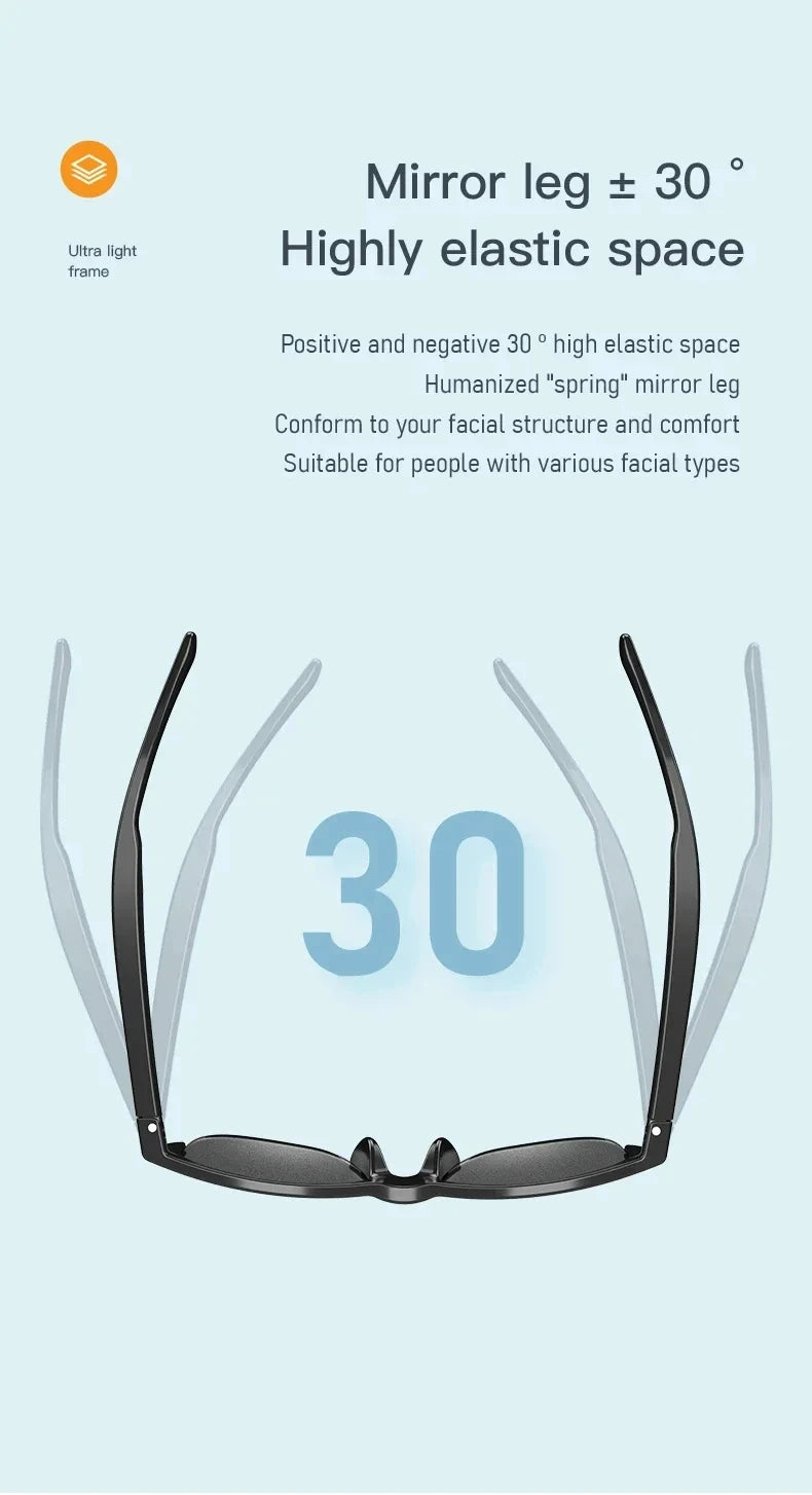 Xiaomi Smart Sunglasses Glasses Bluetooth Call Outdoor Sports Headphones HIFI Blue Light Waterproof Anti-UV For Men And Women