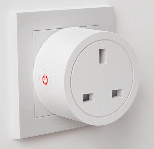 Tuya Zigbee Smart Socket 16A UK Plug with Power Monitor Smart Outlet Works with Zigbee Hub gateway Supports Google Home Alexa