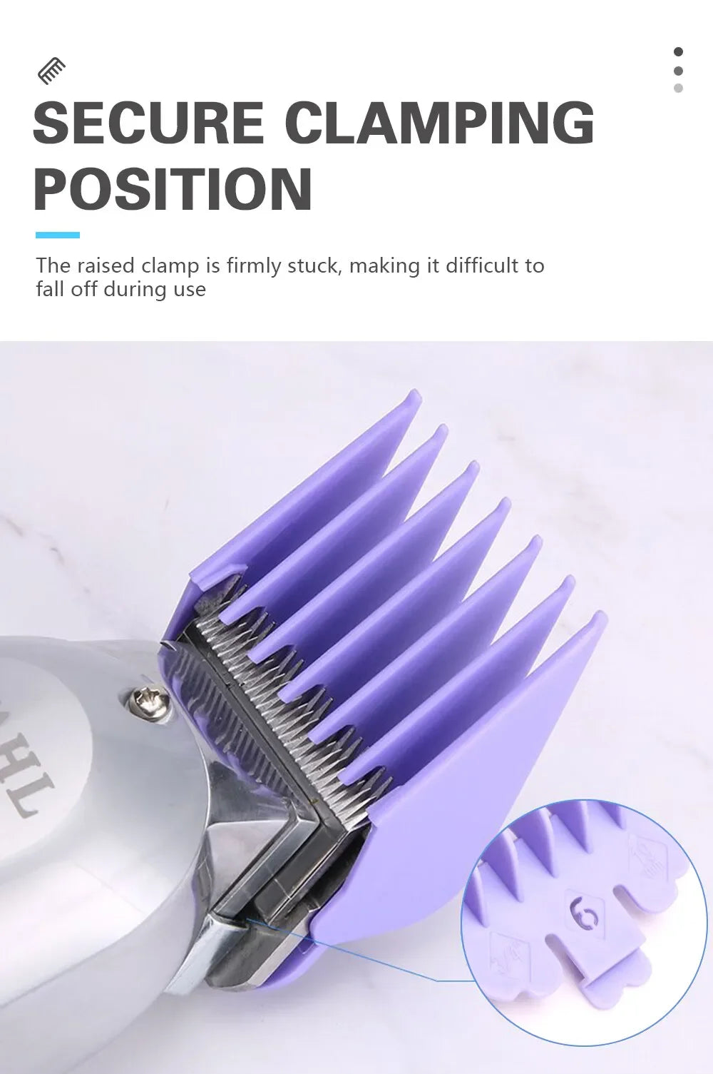 Barber Top 10Pcs/Bag Universal Hair Clipper Limit Comb Guides – Adjustable Trimmer Guards Attachment Set (3-25mm) - Colorful Styling Accessory