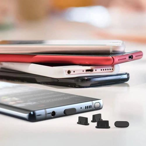 10/30/50PCS Type-C Silicone Dust Plugs | USB-C Charging Port Protectors for Samsung, Xiaomi, Huawei – Anti-Dust Caps