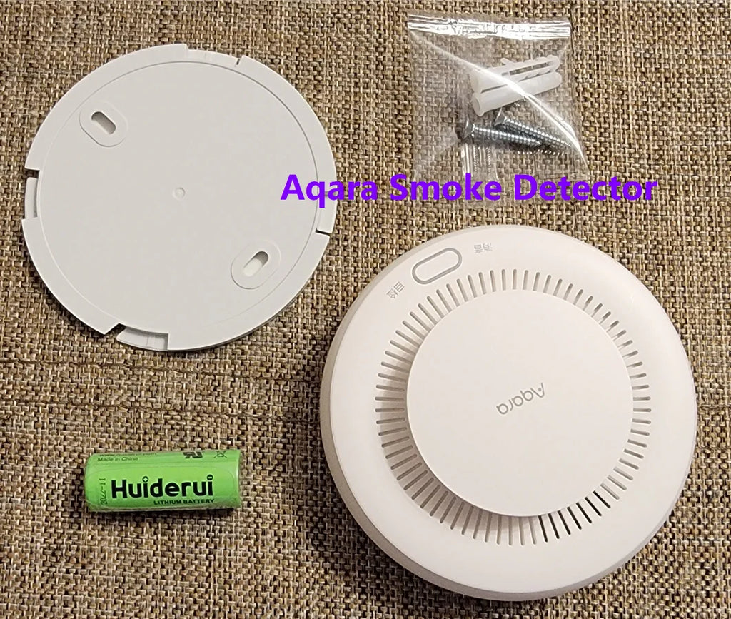 Aqara Smart Natural Gas Detector Zigbee 3.0 Smoke Alarm Kit Intelligent Linkage Home Security Work with Aqara Hub Homekit APP