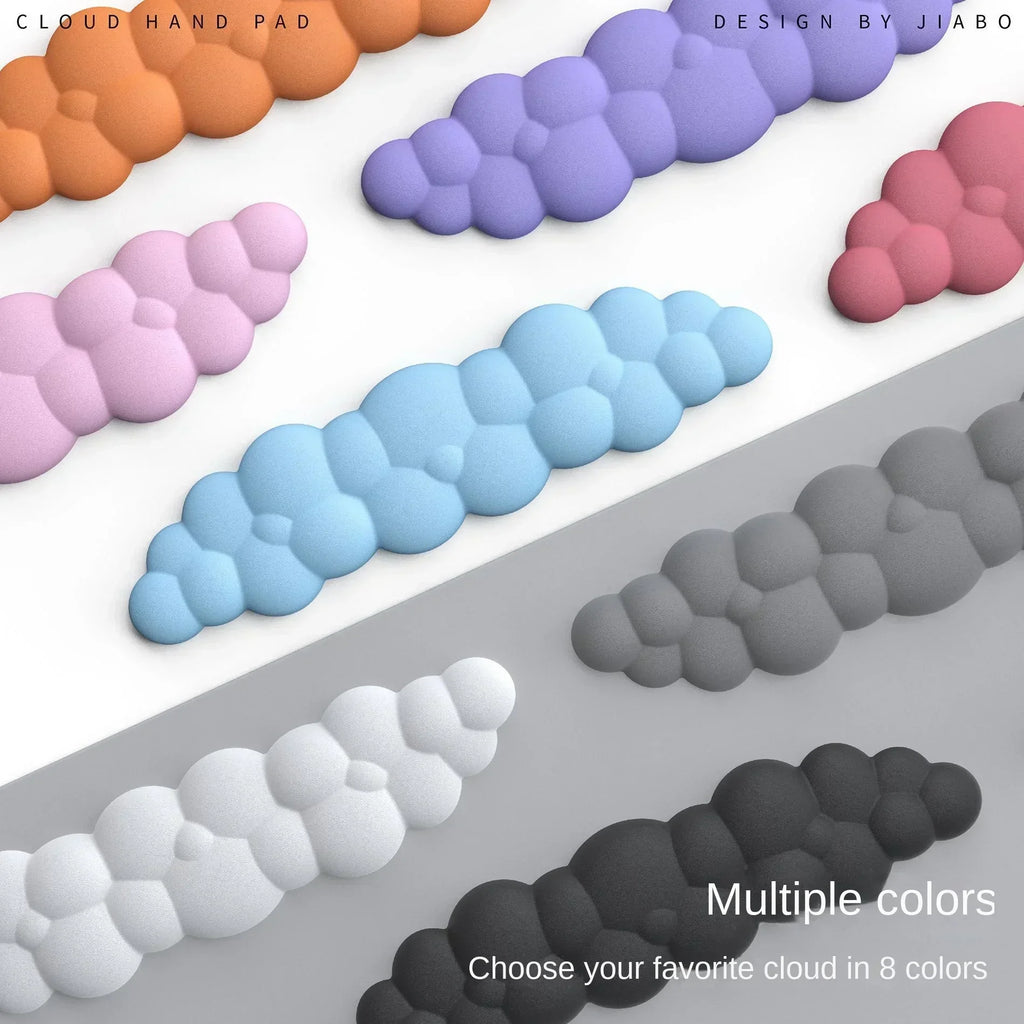 Cloud Memory Foam Mouse Pad with Wrist Rest for Keyboard