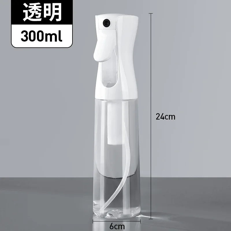500/300/200ml Hair Spray Bottle – Refillable Continuous Mist Watering Can for Salon & Barber Use, Automatic Water Sprayer