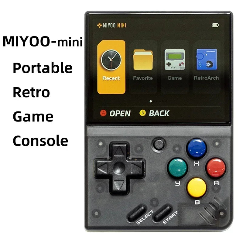 MIYOO MINI V4 PortableRetro Handheld Game Console 2.8Inch IPS Screen Miyoomini Video Game Consoles Linux System Classic Emulator