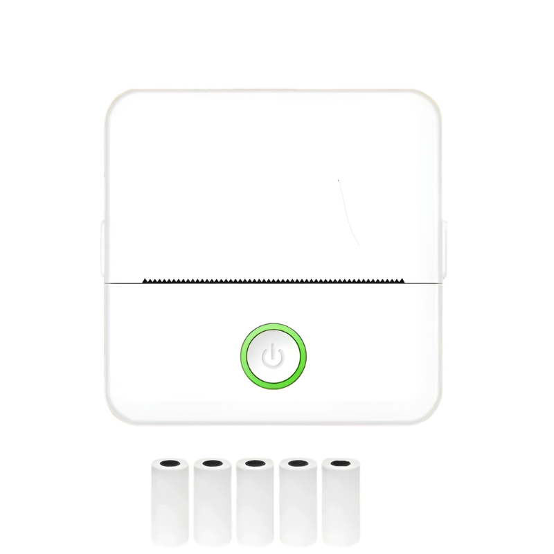 X6 mini printer portable sticker label Printer Bluetooth HD pocket thermal printer with paper for student note inkless printing