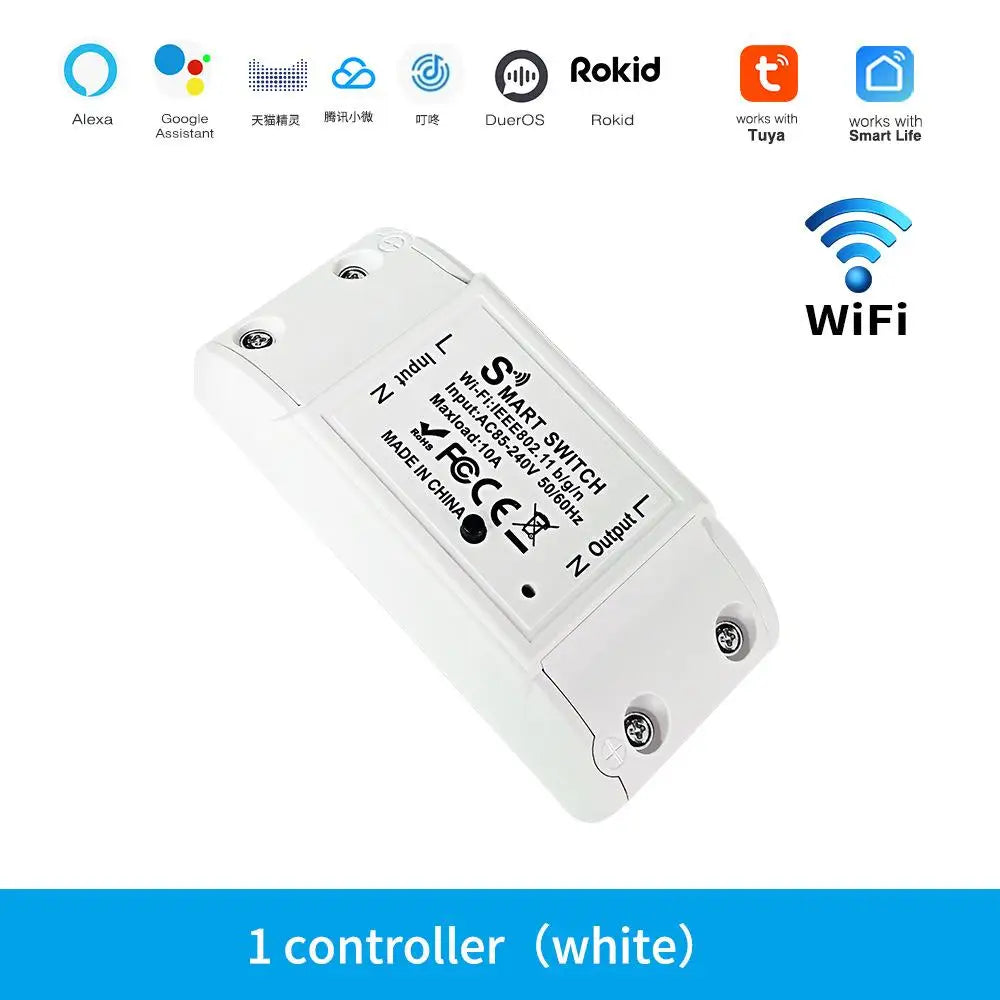Wifi Switch Smart Home Automation Relay Module Wireless App Remote Control Timing Switch Smart Home Modification Control Relay