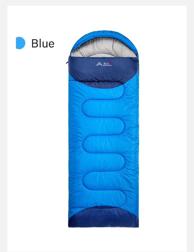 BISINNA Ultralight Waterproof Camping Sleeping Bag - Winter Warm Envelope Design for Backpacking, Hiking, and Outdoor Travel