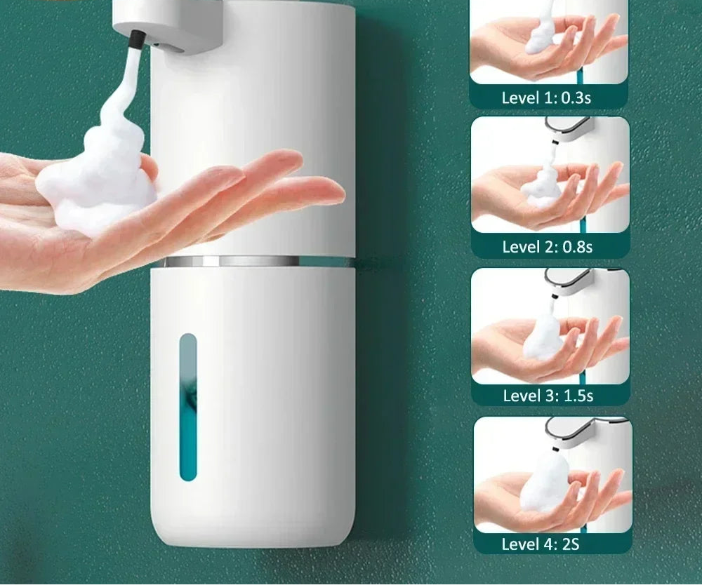 Xiaomi 380ML Automatic Foam Soap Dispenser P11 | Smart Hand Washing Machine with USB Charging – White ABS Material
