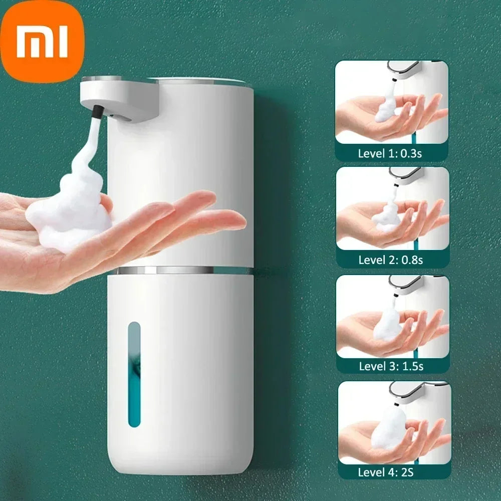 Xiaomi 380ML Automatic Foam Soap Dispenser P11 | Smart Hand Washing Machine with USB Charging – White ABS Material