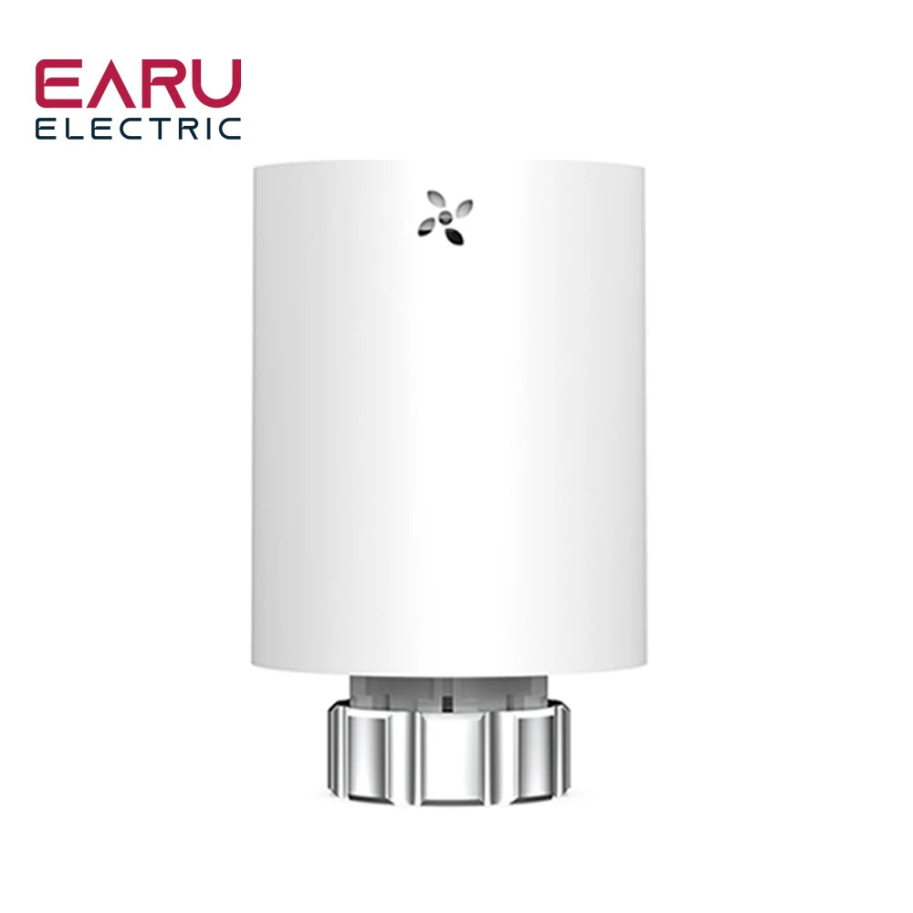 Tuya Smart ZigBee Radiator Actuator TRV Programmable Thermostatic Radiator Valve App Remote Temperature Controller Support Alexa