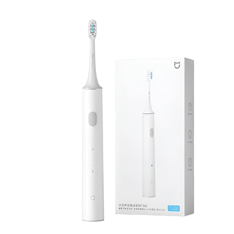 XIAOMI MIJIA T300 Electric Toothbrush - Smart Sonic Ultrasonic Whitening Brush, IPX7 Waterproof