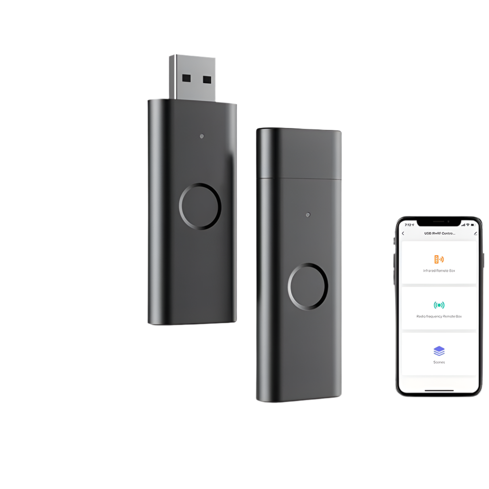 Wifi IR RF Remote Control Universal Go Wireless USB Infrared For TV DVD Fan Tuya Smart Life Alexa Google Home Automation Moes