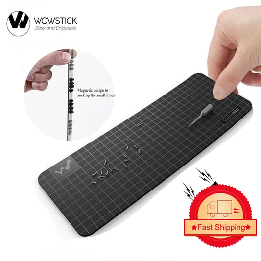 MIJIA Wowstick Wowpad Magnetic Screwpad – Screw Position Memory Mat for Wowstick 1FS, 1P+, 1F+ Plus Kits with Magnetic Stickers