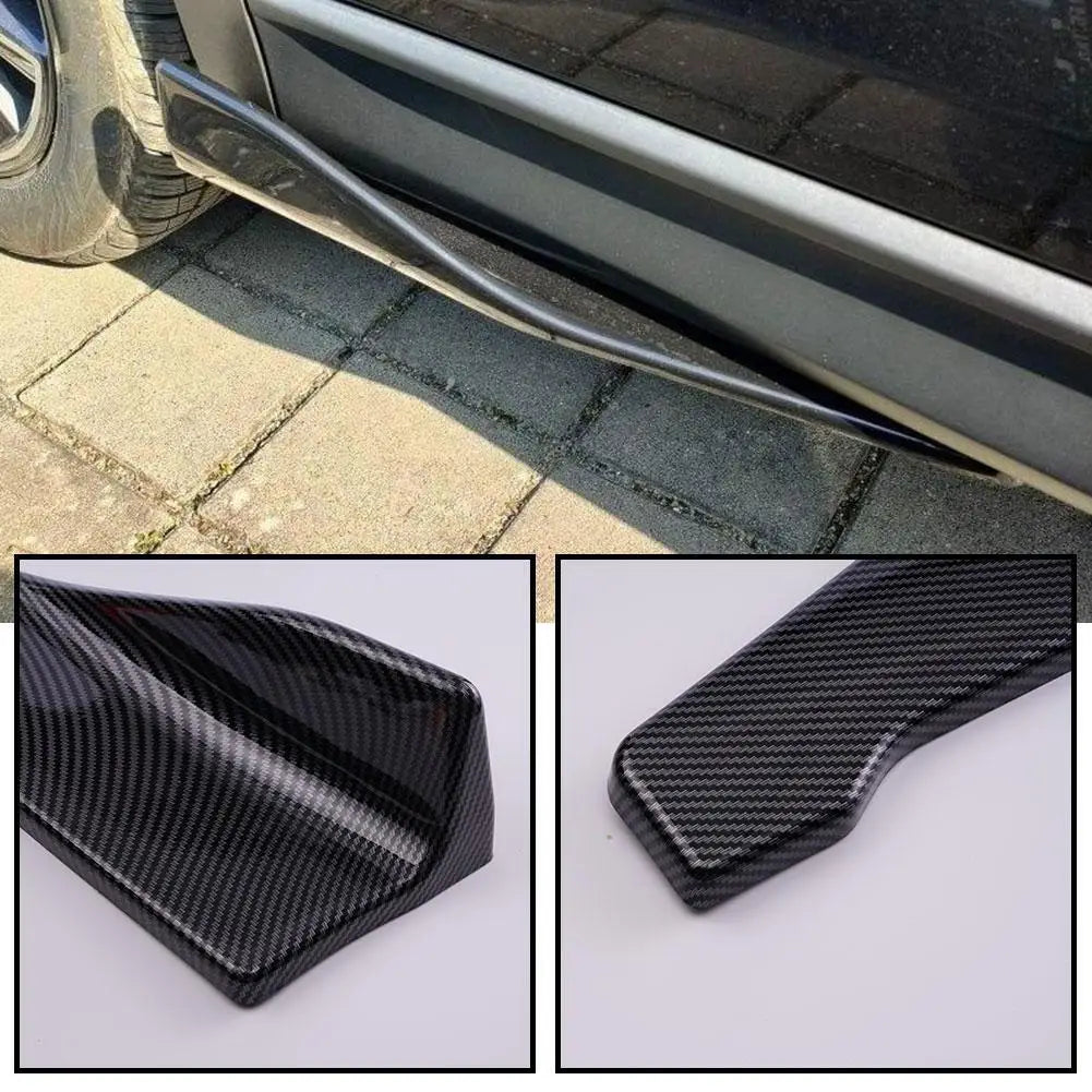 Universal 48CM Car Front & Rear Bumper Lip Spoiler - Scratch Protector and Diffuser for Audi, BMW, Honda, and More