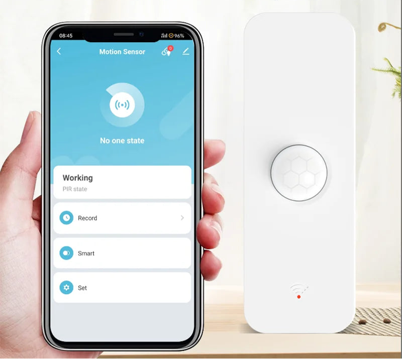 Tuya WiFi/Zigbee PIR Motion Sensor | Smart Home Infrared Body Detector, Alexa & Google Home Compatible