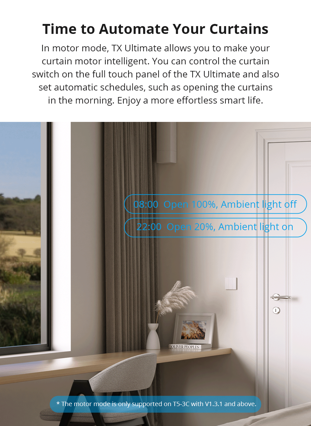 SONOFF T5 Smart WiFi Touch Wall Switch Timer Scene with LED Light eWeLink APP Automation Remote Control Alexa Google Home Alice