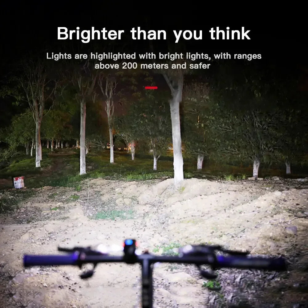 USB Rechargeable T6 LED 1000LM Bicycle Headlight - Ultra Bright Front Light for MTB, Road Bike, Cycling & Scooters