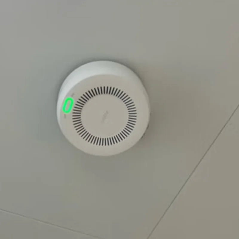 Aqara Smart Natural Gas Detector Zigbee 3.0 Smoke Alarm Kit Intelligent Linkage Home Security Work with Aqara Hub Homekit APP
