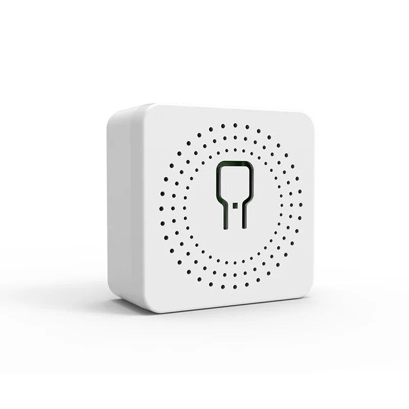 Custom Mini Smart Switch | Cozylife & Apple HomeKit Compatible | WiFi App Controlled Dark Box Circuit Breaker | Smart Home Autom
