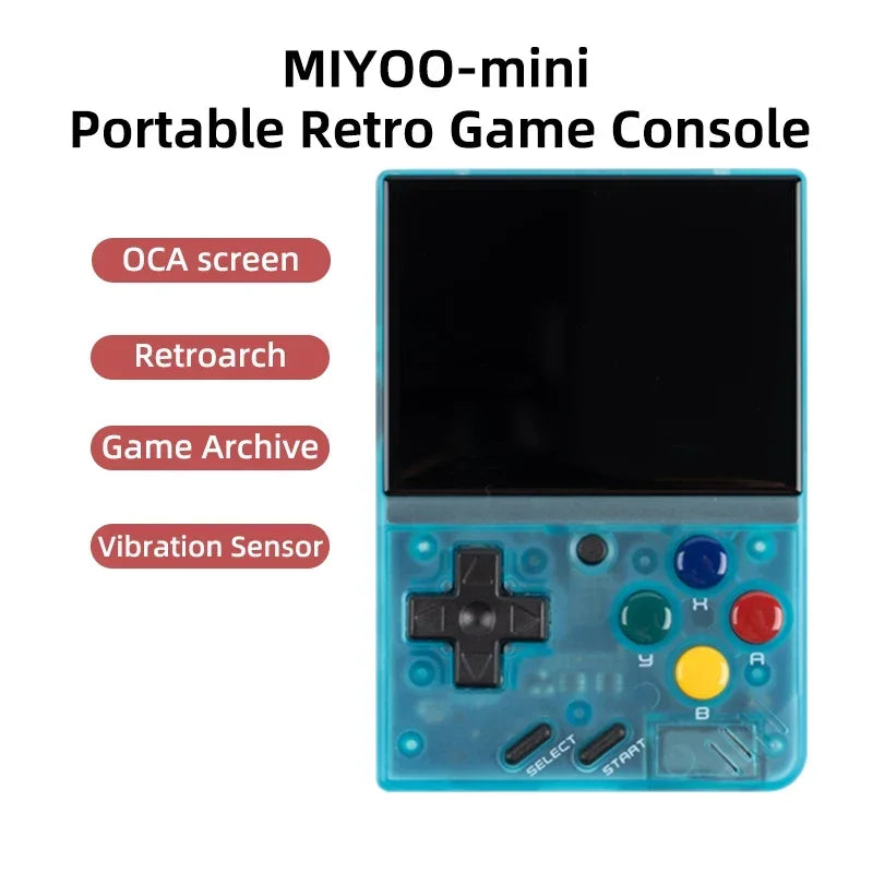 MIYOO MINI V4 PortableRetro Handheld Game Console 2.8Inch IPS Screen Miyoomini Video Game Consoles Linux System Classic Emulator