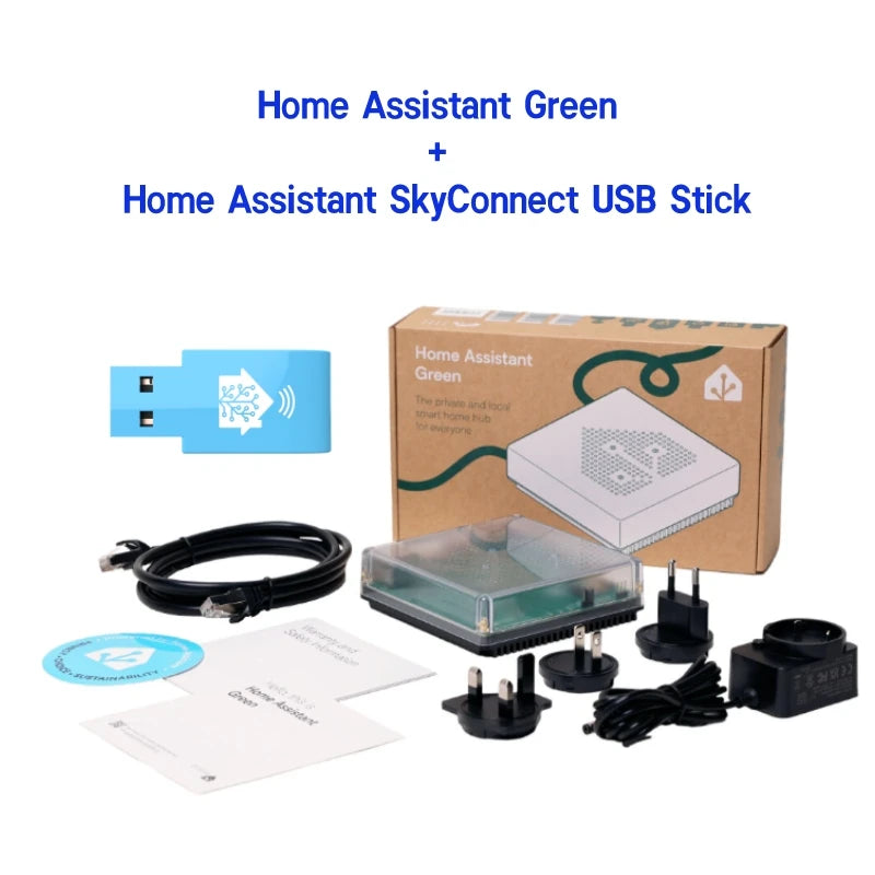 Home Assistant Green Smart Homekit 4GB RAM 32GB eMMC Quad-core Cortex-A55 CPU up to 1.8GHz Processor With Gigabit Ethernet